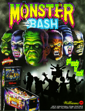 <i>Monster Bash</i> (pinball) Pinball machine