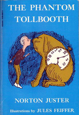 <i>The Phantom Tollbooth</i> 1961 childrens novel by Norton Juster and Illustrator Jules Feiffer