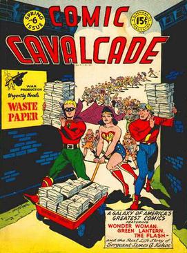 <i>Comic Cavalcade</i> US comic book