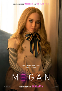 <i>M3GAN</i> 2022 American science fiction horror film