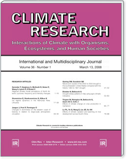 <i>Climate Research</i> (journal) Academic journal