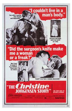 <i>The Christine Jorgensen Story</i> 1970 film by Irving Rapper