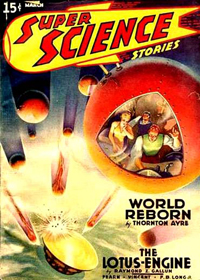 <i>Super Science Stories</i> US pulp science fiction magazine