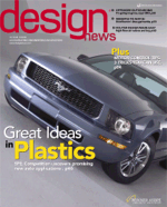 Cover of Design News magazine