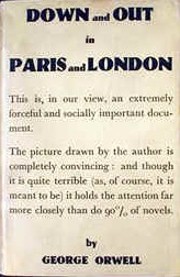 <i>Down and Out in Paris and London</i> Memoir by George Orwell published in 1933