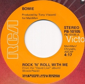 <span class="mw-page-title-main">Rock 'n' Roll with Me</span> 1974 song by David Bowie