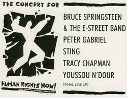 <span class="mw-page-title-main">Human Rights Now!</span> 1988 benefit concert tour