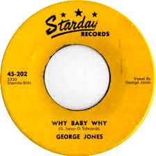 <span class="mw-page-title-main">Why Baby Why</span> 1955 single by George Jones