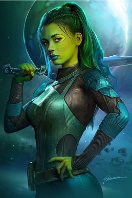 <span class="mw-page-title-main">Gamora</span> Marvel Comics fictional character