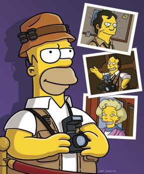 <span class="mw-page-title-main">Homerazzi</span> 16th episode of the 18th season of The Simpsons