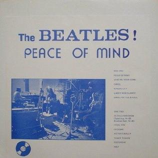 <span class="mw-page-title-main">Peace of Mind/The Candle Burns</span> 1973 song by Walton Jones and David Hunter, (falsely attributed to The Beatles)