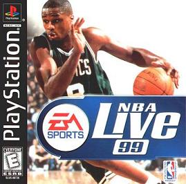 <i>NBA Live 99</i> 1998 basketball video game