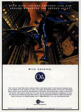 <i>Batman</i> OnStar commercials American film