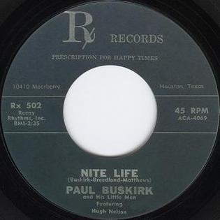 <span class="mw-page-title-main">Night Life (Willie Nelson song)</span> 1960 single by Willie Nelson