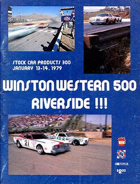 <span class="mw-page-title-main">1979 Winston Western 500</span> Auto race held at Riverside International Raceway in 1979