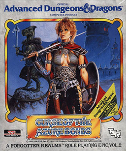 <i>Curse of the Azure Bonds</i> 1989 video game