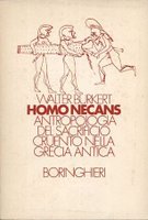 <i>Homo Necans</i> 1972 book by Walter Burkert