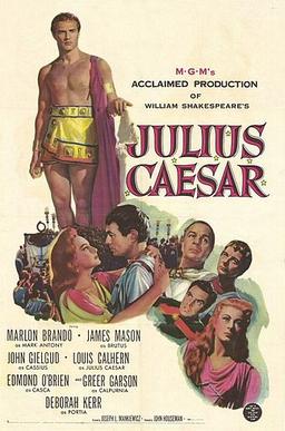 <i>William Shakespeares Julius Caesar</i> 1953 Shakespearean film by Joseph L. Mankiewicz