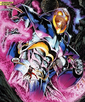 <span class="mw-page-title-main">Anti-Monitor</span> Fictional DC comics cosmic supervillain