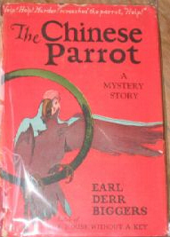 <i>The Chinese Parrot</i> 1926 novel by Earl Derr Biggers