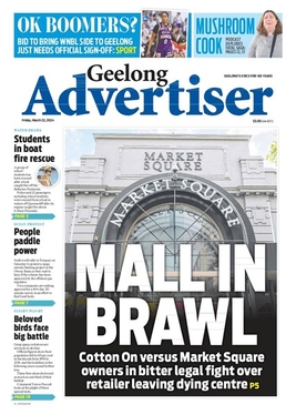 <i>Geelong Advertiser</i> Newspaper in Geelong, Victoria, Australia