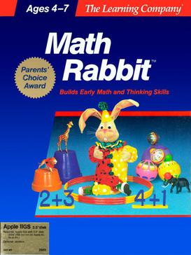 <i>Math Rabbit</i> 1986 educational video game