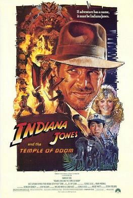 <i>Indiana Jones and the Temple of Doom</i> 1984 film by Steven Spielberg