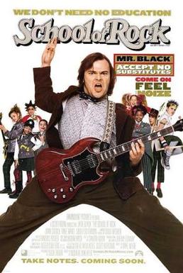 <i>School of Rock</i> 2003 film directed by Richard Linklater