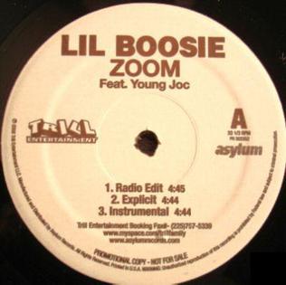 <span class="mw-page-title-main">Zoom (Lil Boosie song)</span> 2006 single by Lil Boosie featuring Yung Joc