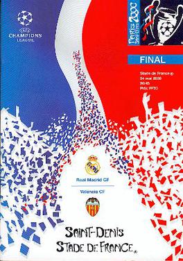 <span class="mw-page-title-main">2000 UEFA Champions League final</span> The final of the 1999–2000 edition of the UEFA Champions League