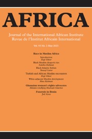 <i>Africa</i> (journal) Academic journal