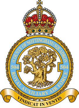 <span class="mw-page-title-main">No. 504 Squadron RAuxAF</span> Military unit