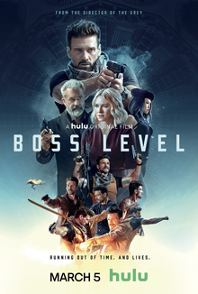 <i>Boss Level</i> 2021 science fiction action film by Joe Carnahan