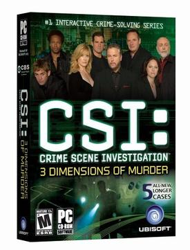 <i>CSI: 3 Dimensions of Murder</i> 2006 video game