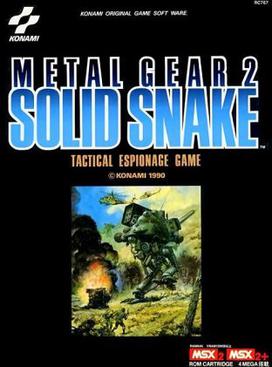 <i>Metal Gear 2: Solid Snake</i> 1990 stealth action game