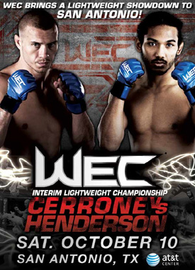 <span class="mw-page-title-main">WEC 43</span> WEC MMA event in 2009