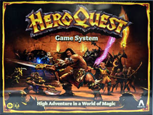 <i>HeroQuest</i> 1989 fantasy-RPG-themed board game (re-released 2021)