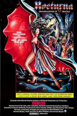 <i>Nocturna: Granddaughter of Dracula</i> 1979 American gothic comedy-horror film about a vampire granddaughter