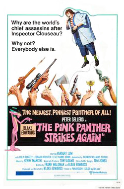 <i>The Pink Panther Strikes Again</i> 1976 American British comedy film by Blake Edwards