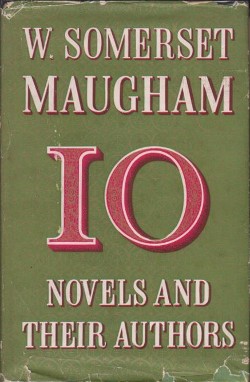 <i>Ten Novels and Their Authors</i> 1954 work of literary criticism by William Somerset Maugham