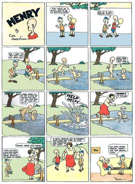 <i>Henry</i> (comics) Comic strip created by Carl Anderson