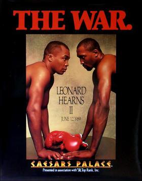 <span class="mw-page-title-main">Sugar Ray Leonard vs. Thomas Hearns II</span> Professional boxing match