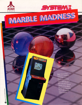 <i>Marble Madness</i> 1984 video game