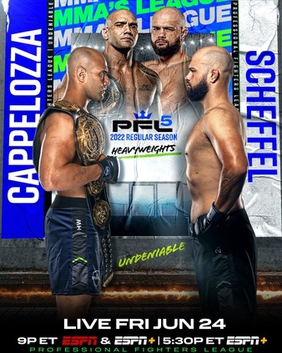 <span class="mw-page-title-main">PFL 5 (2022)</span> Professional Fighters League MMA event in 2022