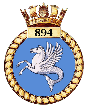 <span class="mw-page-title-main">894 Naval Air Squadron</span> Defunct flying squadron of the Royal Navys Fleet Air Arm