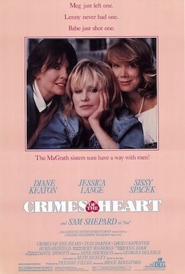 <i>Crimes of the Heart</i> (film) 1986 film directed by Bruce Beresford