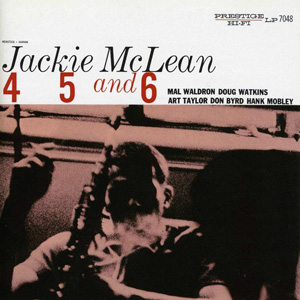 <i>4, 5 and 6</i> 1956 studio album by Jackie McLean