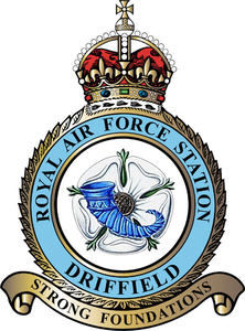 <span class="mw-page-title-main">RAF Driffield</span> Royal Air Force base in Yorkshire, England