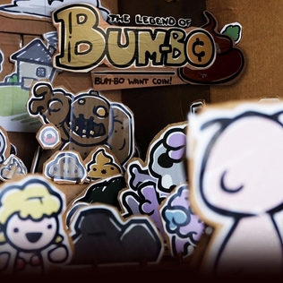 <i>The Legend of Bum-bo</i> 2019 indie roguelike deck-building puzzle video game