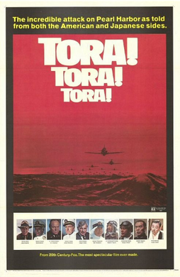 <i>Tora! Tora! Tora!</i> 1970 film about the attack on Pearl Harbor